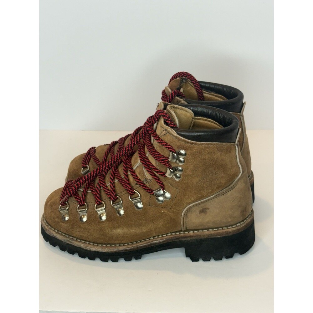 DEXTER USA Vtg Roughout Leather Classic Mountain Alpine Hiking Boots UNISEX